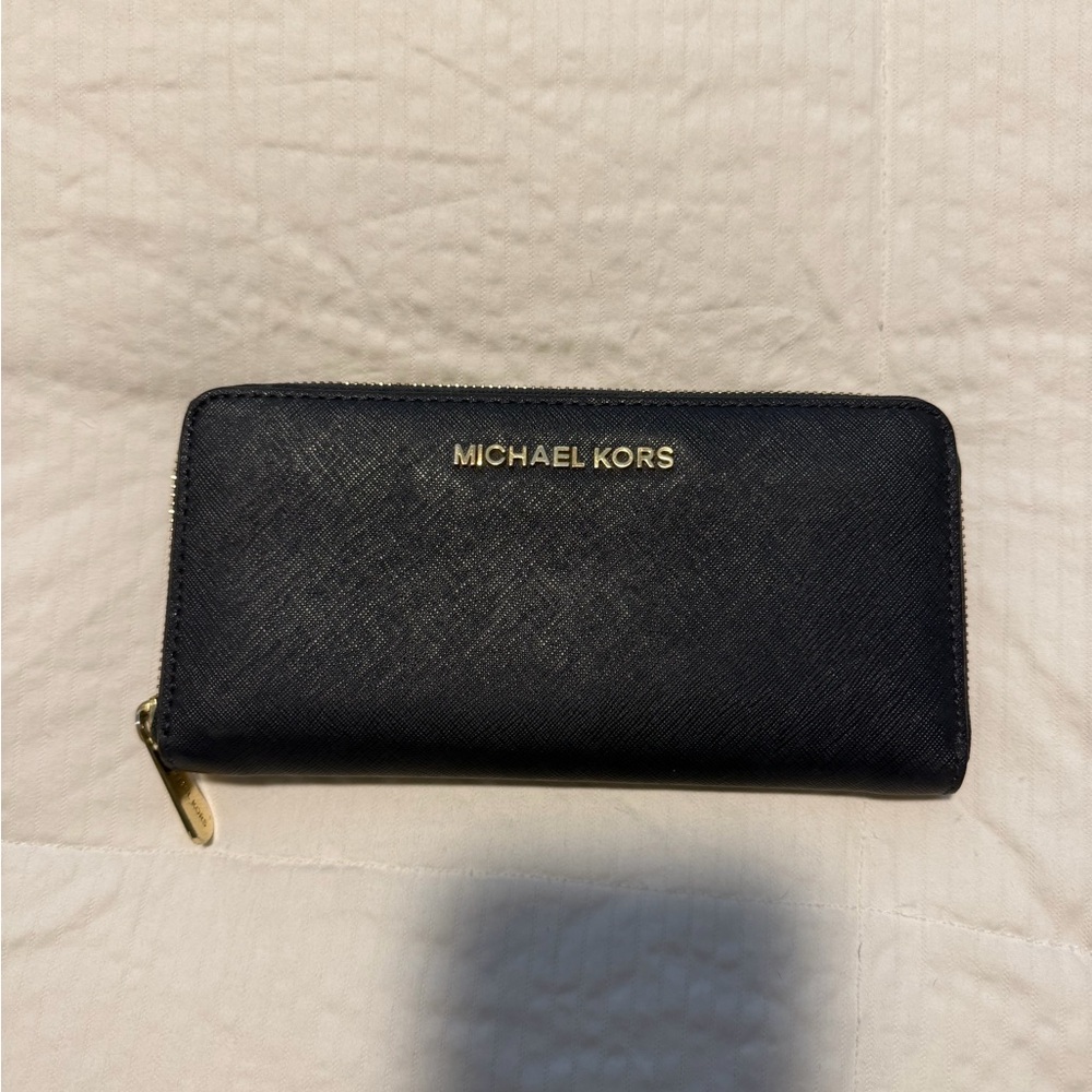 Michael Kors Navy Blue Wallet